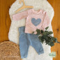Preview: Jersey Ballerina Tiere Kombi (Eigenproduktion)